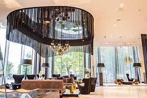 膜天井の施工例