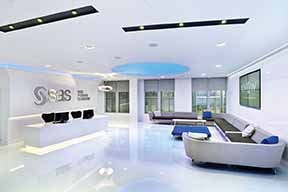 膜天井の施工例