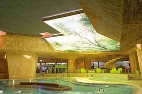 膜天井の施工例